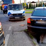 Accident între două autoturisme în comuna Valea Iașului (1)