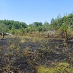 Costești - Incendiu la o construcție (2)