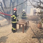 Pompierii români au început intervențiile în insula Rodos (12)