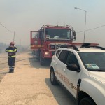 Pompierii români au început intervențiile în insula Rodos (2)