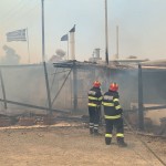 Pompierii români au început intervențiile în insula Rodos (3)