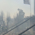 Pompierii români au început intervențiile în insula Rodos (4)