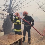 Pompierii români au început intervențiile în insula Rodos (7)