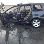 incendiu autoturism DJ703B Costești (1)
