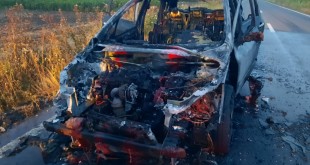 incendiu autoturism DJ703B Costești (2)