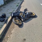 Accident cu un motociclist în cartierul Tudor Vladimirescu (1)