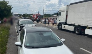 Accident rutier DN 73 - Țițești