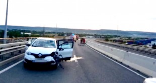 Accident rutier mortal, cu biciclist, pe DN 73 E Mărăcineni (2)