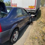 Accident rutier pe A1 spre Topoloveni - Cireșu (1)