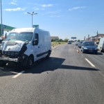 Accident între două vehicule în localitatea Albota (2)