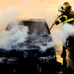Incendiu autoturism pe A1, km 92 sensul Pitești-București (5)