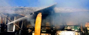Incendiu la o locuință din municipiul Curtea de Argeș