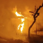 Incendiu puternic Buzoești (5)