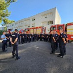 Pompierii români dislocaţi în Franţa, pregătiţi să intervină (4)