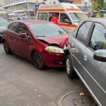 Accident cu trei autoturisme pe bulevardul I.C. Brătianu din Pitești (2)