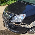 Accident rutier pe strada Crinului din Pitești (1)