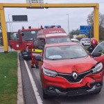 Accident rutier în zona Podul Viilor (1)