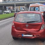 Accident rutier în zona Podul Viilor (2)