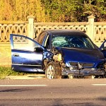 Accident rutier între un tractor și un autoturism (1)