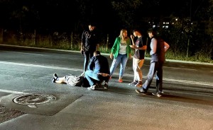 Femeie lovita pe Calea Drăgășani (2)