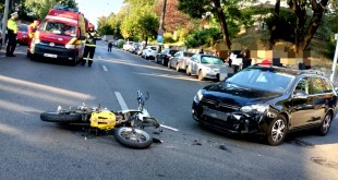 Motociclist rănit în accident (1)