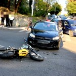 Motociclist rănit în accident (2)