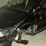 accident în pantă de urcare spre Spitalul Județean (1)