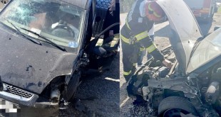 Accident cu două victime în localitatea Ciofrangeni-DN7C