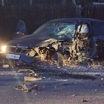 Accident cu trei victime în comuna Merișani (2)