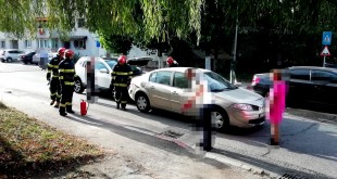 Accident rutier între trei autoturisme la Mioveni
