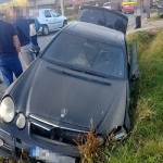 Accident între doua autoturisme în localitatea Albeștii de Argeș (1)