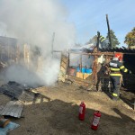 Incendiu la un adăpost de animale din comuna Bălilești (1)