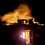 Incendiu într-o gospodărie din Ștefănești, satul Golești (1)