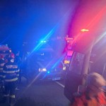 Microbuz răsturnat pe DN7 soldat cu 13 victime la Valea Mare, satul Feteni (7)