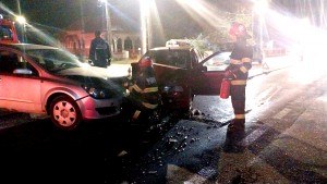 Accident cu două autoturisme în comuna Călinești