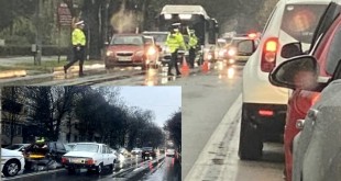 Accident cu patru autoturisme pe b-dul Negru Vodă (1)