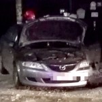 Accident cu trei autoturisme în Bascov (3)