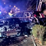 Accident pe strada Nicolae Dobrin din Pitești (1)