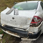 Accident rutier a avut loc în localitatea Morărești între un autotren și un autoturism (3)