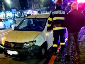 Accident rutier pe bulevardul I.C.Brătianu