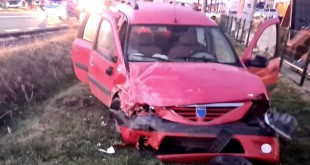 Accident între două autoturisme pe Calea Craiovei
