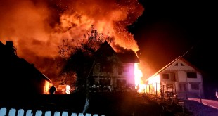Incendiu devastator la o casă din comuna Pietroșani (5)