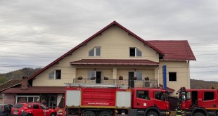 Incendiu izbucnit la o construcție din comuna Tigveni