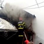 .Incendiu la o anexă gospodărească din comună Berevoiești (2)