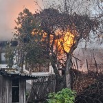 Incendiu la o casă bătrânească din localitatea Mioarele (1)