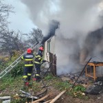 Incendiu la o casă bătrânească din localitatea Mioarele (6)