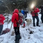 Patru turiști rătăciți și epuizați în Munții Făgăraș,salvați de salvamontiști (1)
