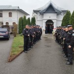 înmormântarea poliţistului local din Piteşti (1)