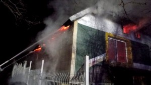 Incendiu într-o gospodărie din comuna Boțești