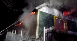 Incendiu într-o gospodărie din comuna Boțești